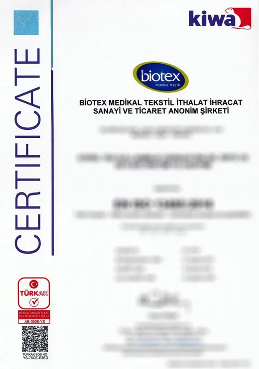 KIWA certificate 3